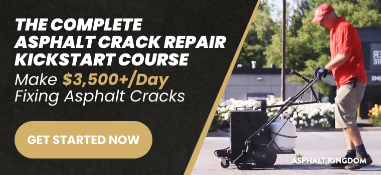 The Complete Asphalt Crack Repair Kickstart Course