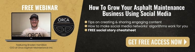 How To Grow Your Asphalt Maintenance Business Using Social Media